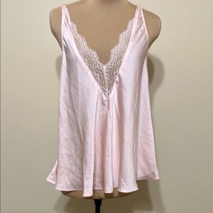 Flora Nikrooz‎ Pink Lace Trim Chemise